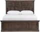 Classic Home Adelaide Cocoa Brown Eastern King Panel Bed-2