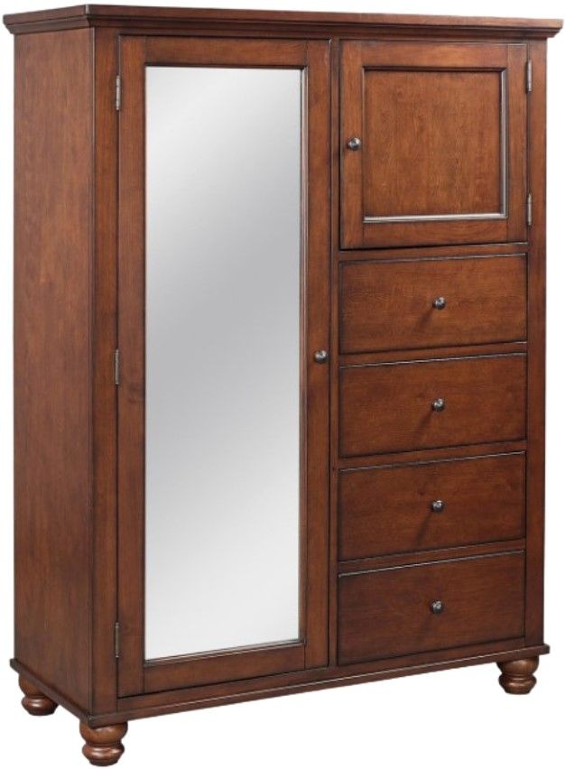 aspenhome® Cambridge Brown Cherry Chiffarobe-0