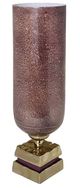 A & B Home Leilani Gold/Pink Vase -0