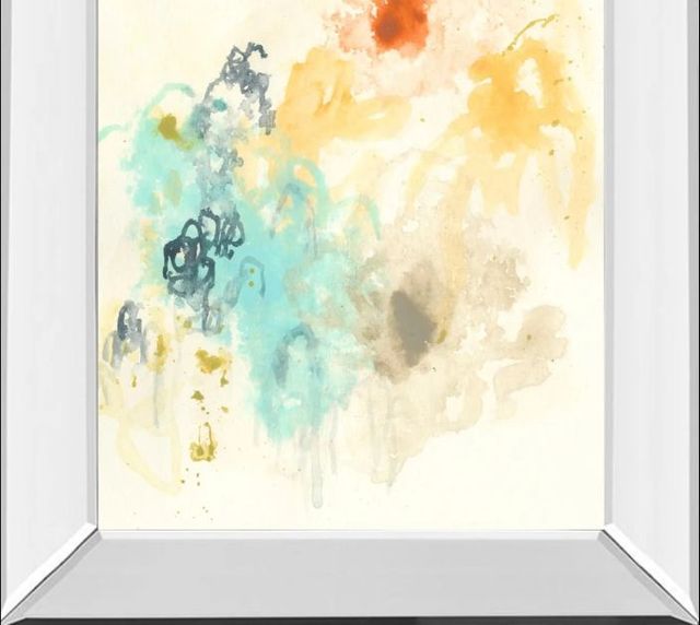 Classy Art Magnetic Shift I by June Erica Vess Mirror Framed Wall Art-1