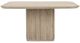 Classic Home Vander Cream Washed Square Dining Table-1