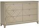 Mazin Furniture Bijou Champagne Dresser-1