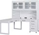 aspenhome® Norah Simply White Modular Desk-0