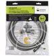 Comerco 10' / 3 m Ice Maker Connection Kit - Braided Stainless Steel, Lead Free-0