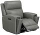 Liberty Furniture Camden Aline Light Gray Leather Power Recliner-1