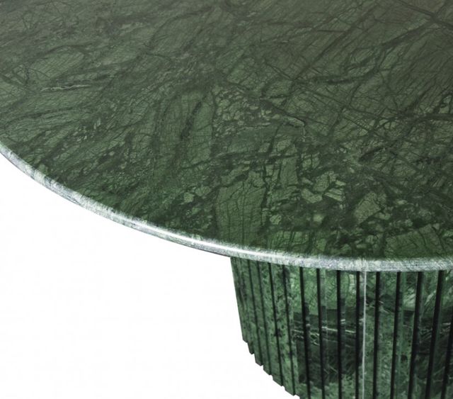 Meridian Furniture Genoa Green Marble Dining Table-3