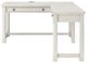 Signature Design by Ashley® Robbinsdale Antique White L-Shape Office Desk-3