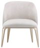 Michael Amini® Malibu Crest Chardonnay Vanity Chair-2