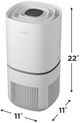 Frigidaire® 40 Watt White PureA300™ HEPA Air Purifier XL with Wi-Fi-2