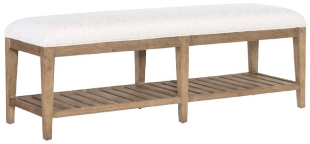 Hooker® Furniture Vineyard Row Sonoma/White Zin Bed Bench-0