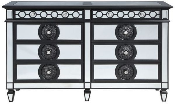 ACME Furniture Varian II Black/Silver Dresser-3