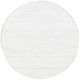 Liberty Furniture Modern Farmhouse Flea Market White Round Splay Cocktail Table-4