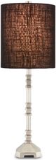 Currey & Company Pilare Black/Brushed Nickel Table Lamp-1