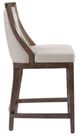 Uttermost® Purcell Cappuccino/Walnut Counter Stool-3