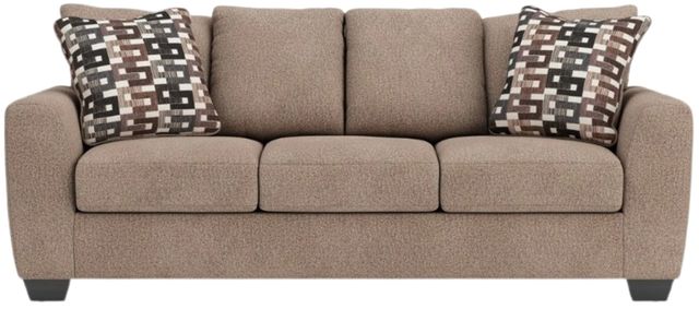 Benchcraft® Triston-Peaks Suede Queen Sleeper Sofa-2