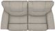 La-Z-Boy® Easton PowerRecline La-Z-Time® Pewter Reclining Loveseat-1