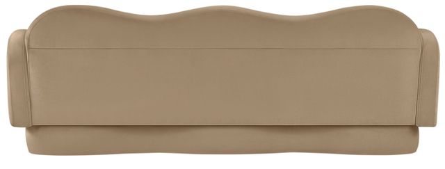 Meridian Furniture Bloom Camel Velvet Upholstered Sofa-3