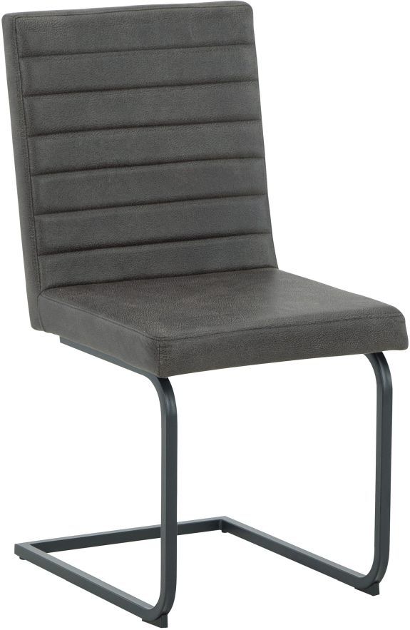 Signature Design by Ashley® Strumford Gray/Black Dining Arm Chair-3
