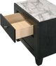 Crown Mark Candence Black Nightstand-3