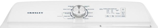 Crosley® 7.0 Cu. Ft. White Front Load Electric Dryer-1
