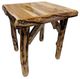 TEI Amish Natural End Table-0