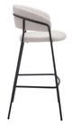 Zuo® Modern Josephine Cream Barstool-1