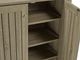 Brassex Inc. Dark Taupe Shoe Cabinet-1