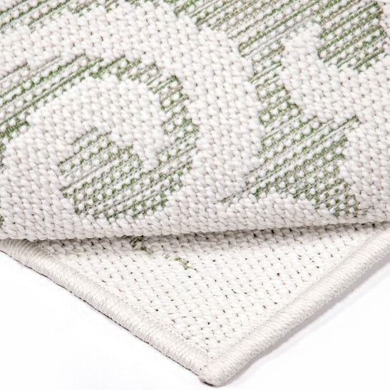 Orian Knitweave Tillman Natural Verde 5'x8' Area Rug-3
