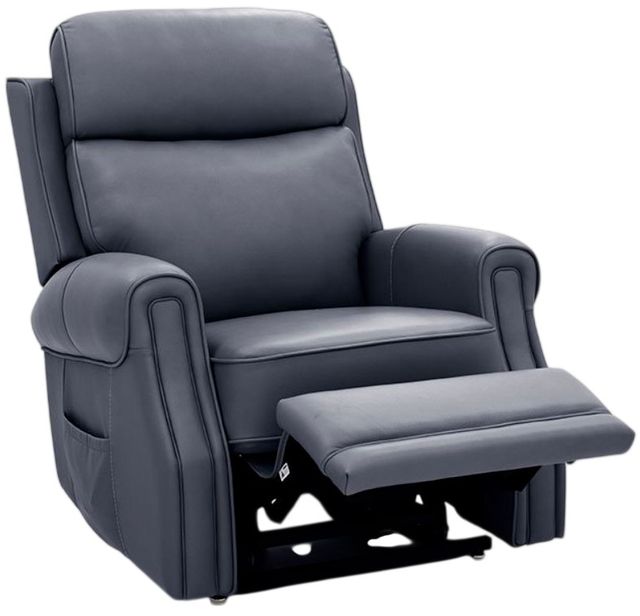 BarcaLounger® Lance Sorrento Ocean Leather Power Lift Recliner-1