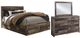 Benchcraft® Derekson 3-Piece Multi Gray Queen Panel Storage Bed Set-0