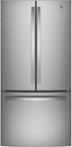GE® 33" 18.6 Cu. Ft. Fingerprint Resistant Stainless Steel Counter Depth French Door Refrigerator-0