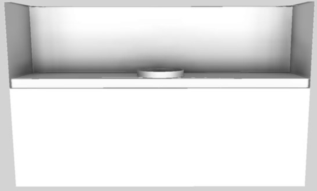 Vent-A-Hood® 48" White Wall Mounted Range Hood-4