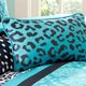 Olliix by Mi Zone Chloe Teal King/California King Comforter Set-3