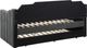 Coaster® Kingston Charcoal Upholstered Twin Daybed with Trundle -3