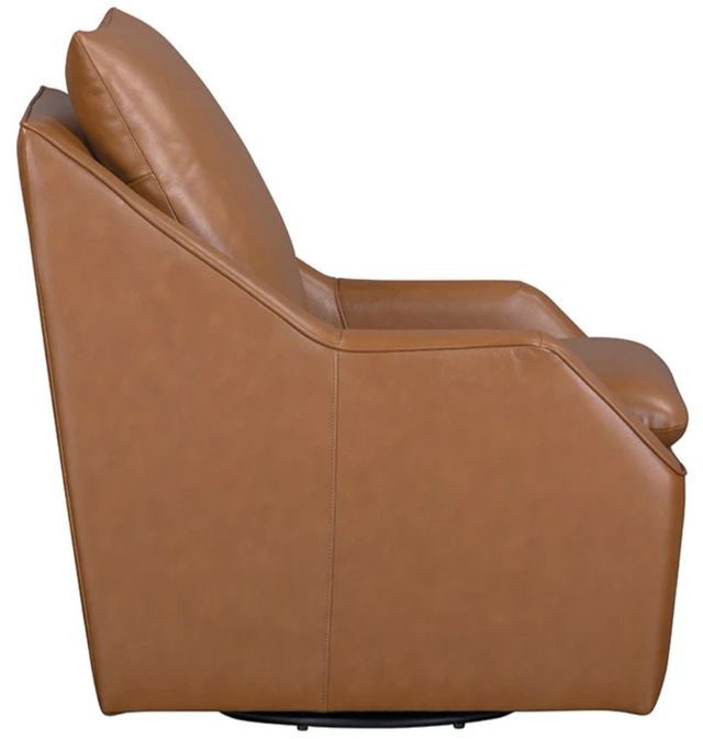 Parker House® Asher Steamboat Ecru Swivel Accent Chair-3