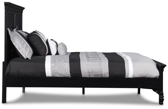 New Classic® Home Furnishings Tamarack Black Queen Bed-1