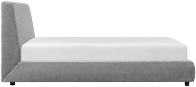 Mazin Furniture Alford Gray King Platform Bed-2
