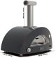 Alfa Moderno 2 Pizze 38" Anthracite Grey Wood Pizza Oven-2