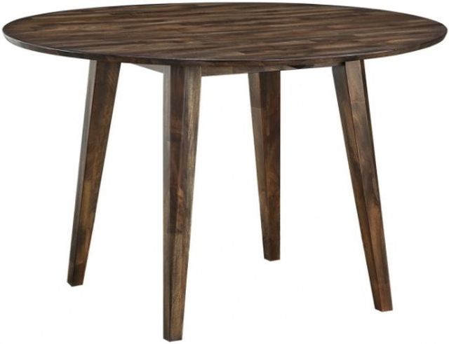 Winners Only® Zoey Brown Round Dining Table-0