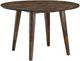 Winners Only® Zoey Brown Round Dining Table-0