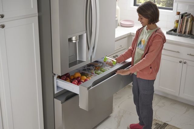 LG 36 in. 28.6 Cu. Ft. PrintProof™ Stainless Steel French Door Refrigerator-17