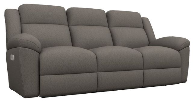 La-Z-Boy® Joel Pewter Power Reclining Sofa with Headrest-0