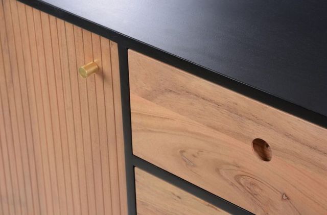 Moe's Home Collection Black and Tan Sideboard-2