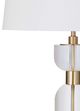 Bassett Mirror Bollin Brass/Crystal Table Lamp-1