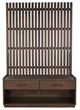 Sunny Designs™ Eliza Tobacco Leaf Hall Tree with Bench-0