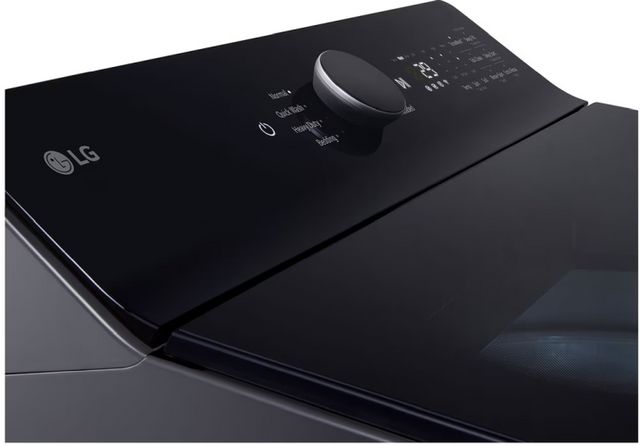 LG 6.1 Cu. Ft. Essence Black Agitator Top Load Washer with EasyUnload™-3