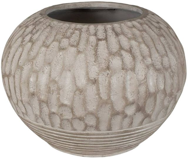 Uttermost® Rustic Roots Antique Whitewash Terracotta Outdoor Planter-0