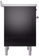 Ilve® Nostalgie II Series 36" Glossy Black Pro Style Induction Range-3