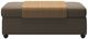 Stressless® by Ekornes® Customizable Double Ottoman with Table-2