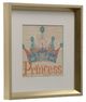 Stylecraft Juvenile Princess Gold/White Wall Art-0